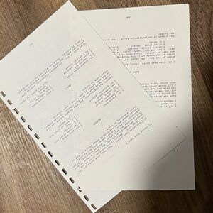 Set Of 10 Vintage Recipe Pages